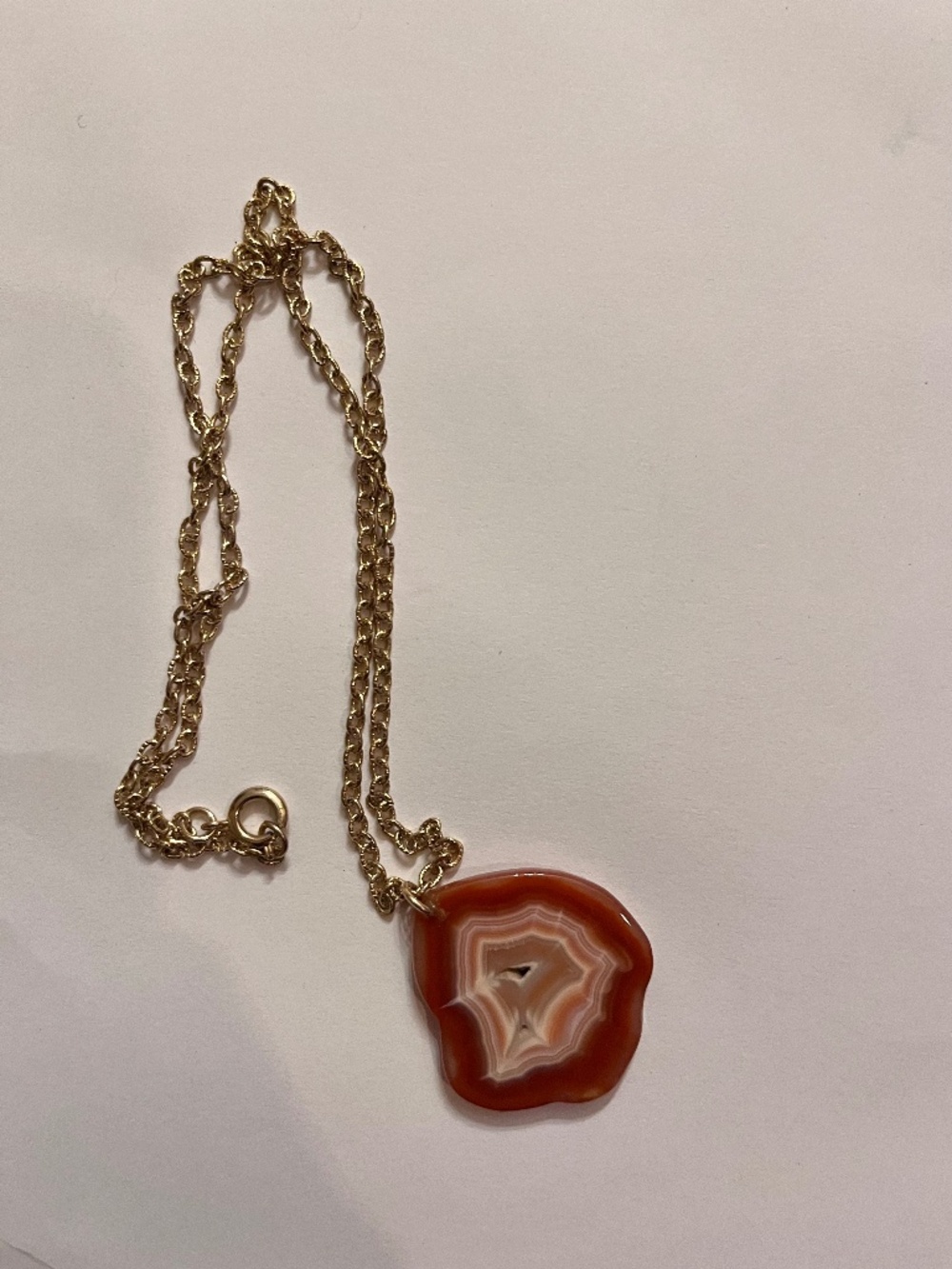 Agate necklace